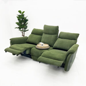 3人掛け電動ソファファブリック 瀬戸市家具アスクイン