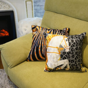 瀬戸市家具インテリア　アスクイン 刺繍クッションカバー