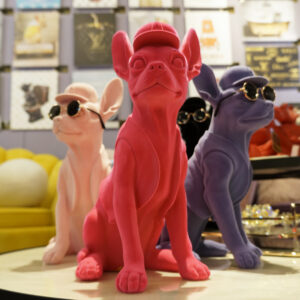 犬の置物　瀬戸市家具インテリア　アスクイン