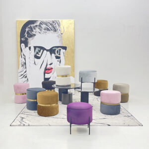 スツール　アートパネル　瀬戸市家具インテリア　アスクイン